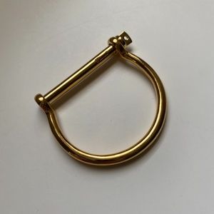 Miansai Screw Cuff Gold Bracelet